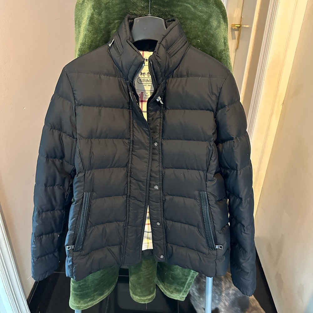 COACH winter puffy jacket